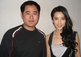 广州百达与明星合影